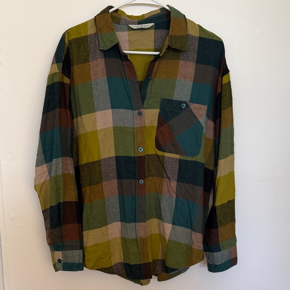 Alpine Design Button Up Flannel - M - image 1
